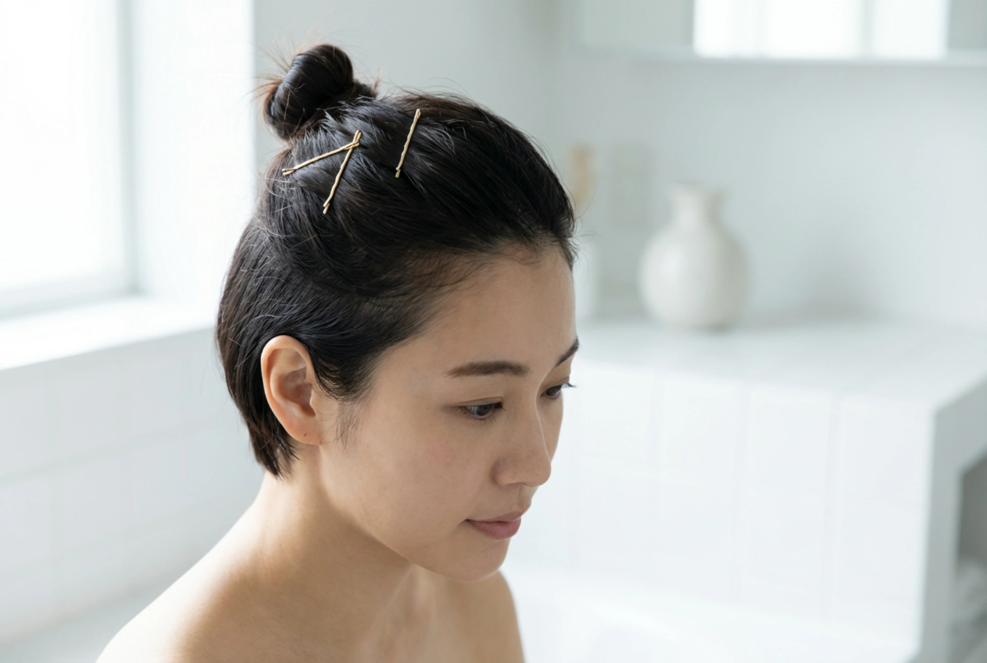 Hochstecken kurzer Haare: Haarklammern, Mini-Dutts und clevere Steckfrisuren