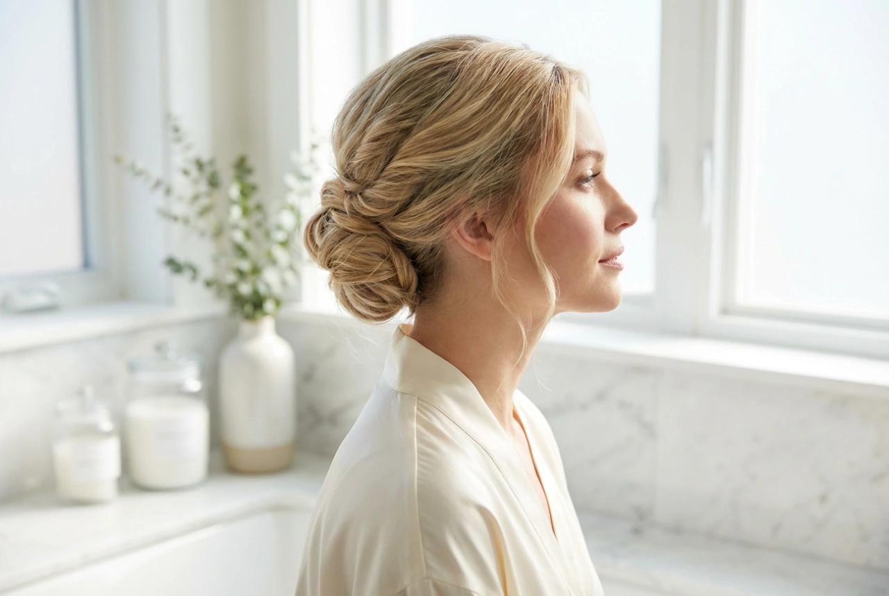 Hochsteckfrisuren für feines Haar: Wie man Volumen aufbaut und lichte Stellen kaschiert
