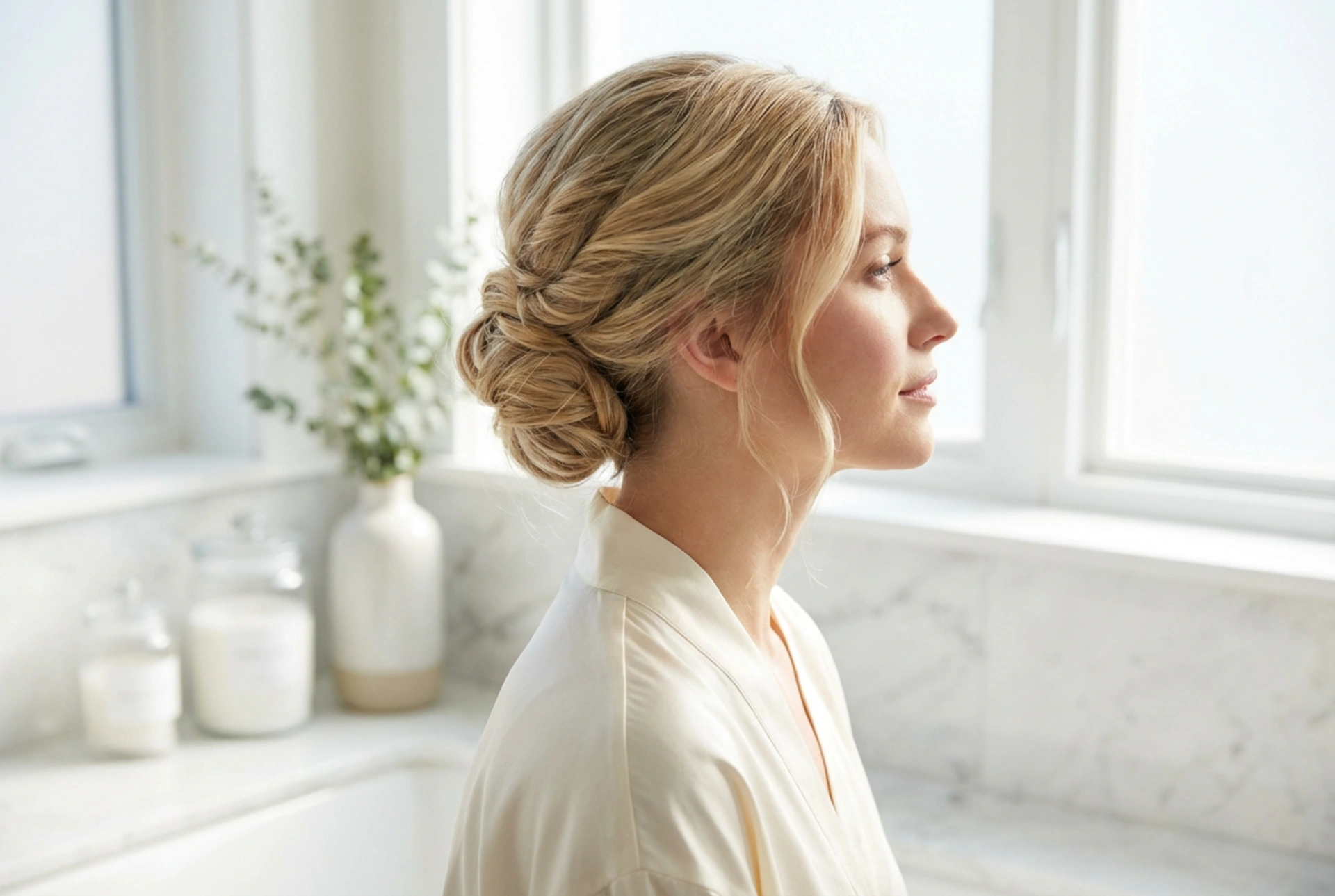 Hochsteckfrisuren für feines Haar: Wie man Volumen aufbaut und lichte Stellen kaschiert