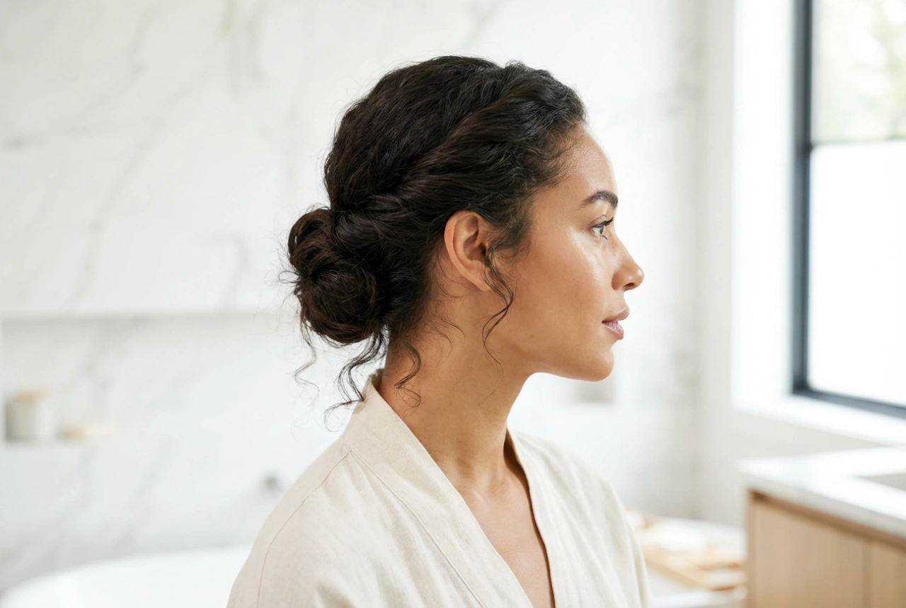 Dutt-Frisuren in vielen Variationen: Tiefer Dutt, Banane und Messy Bun