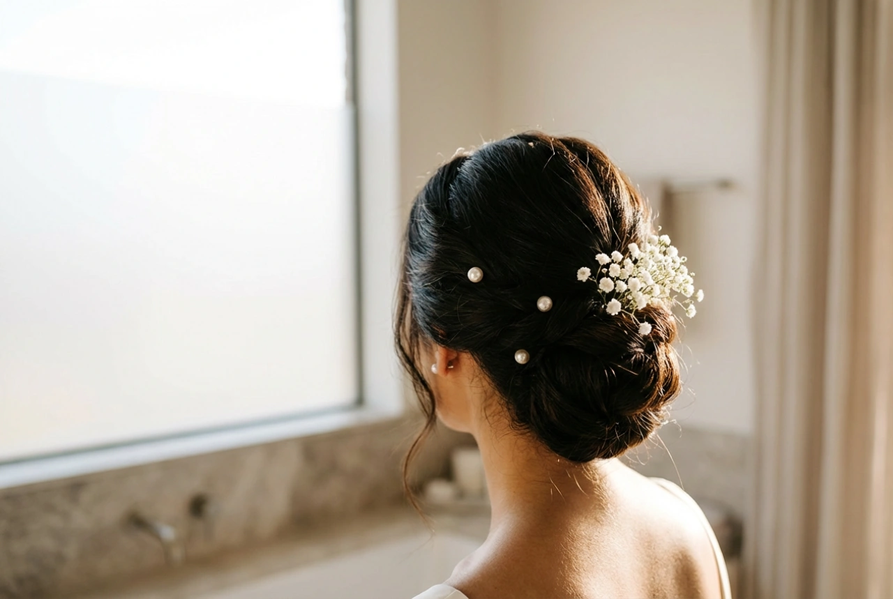 Brautfrisuren für den großen Tag: Der klassische Dutt, romantische Wellen und eleganter Haarschmuck