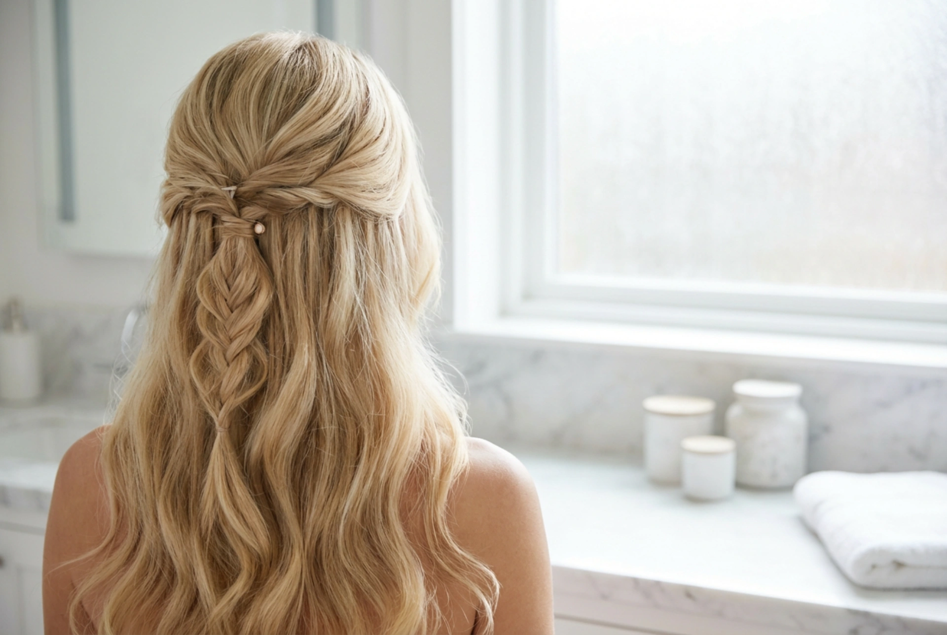 Hochsteckfrisuren für langes Haar für verschiedene Anlässe: Dutt, Zopf, halboffene Frisuren