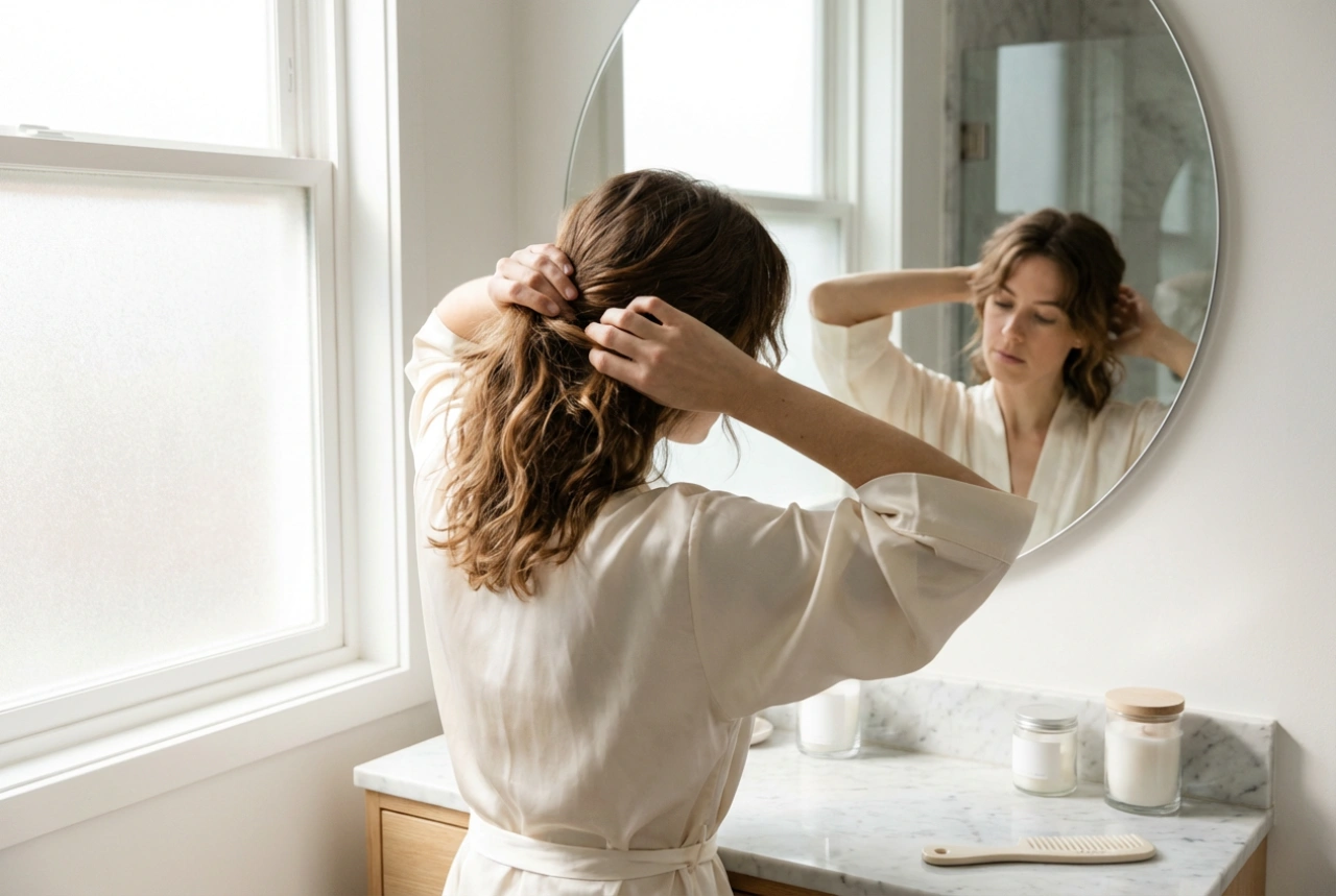 Mittellanges Haar: Schritt-für-Schritt-Frisuren für Arbeit, Date und Wochenende