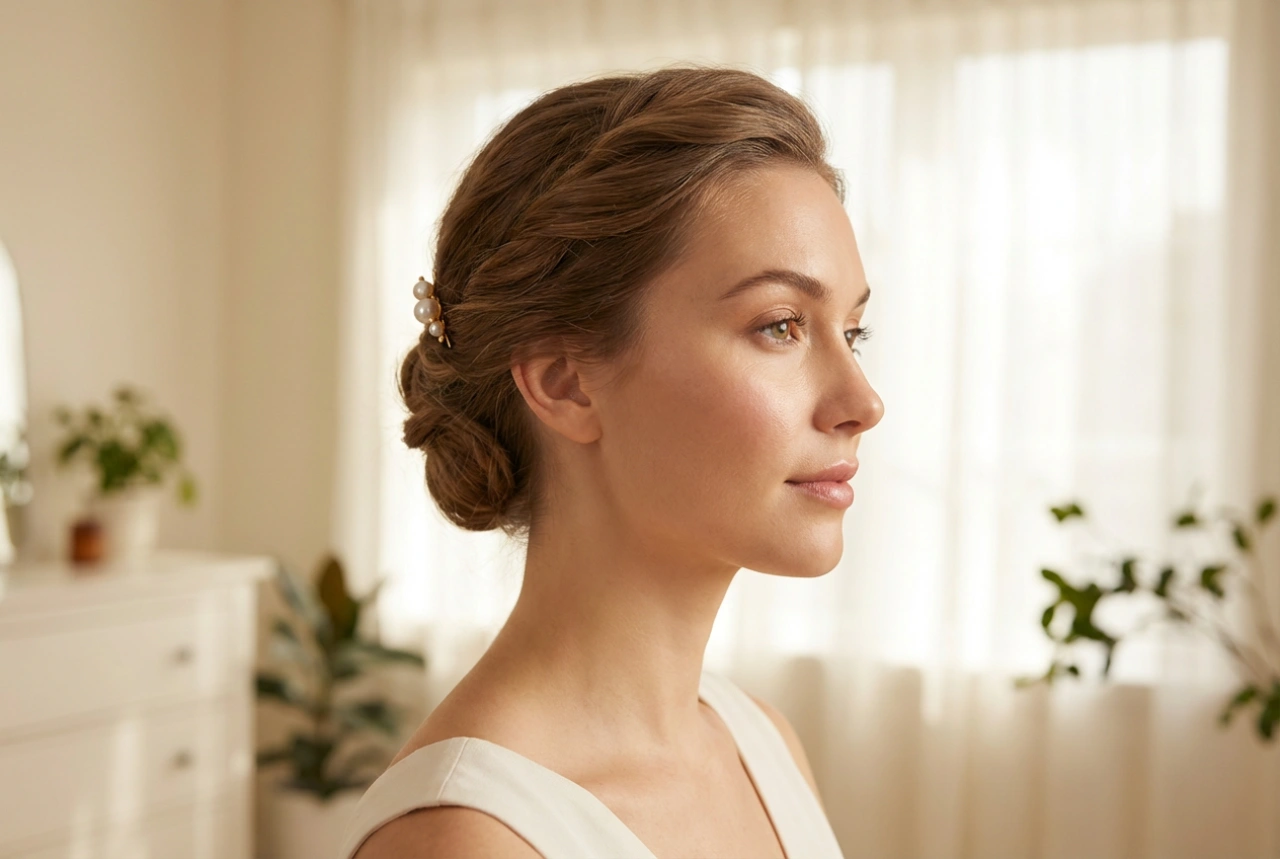 Hochzeitsfrisuren für zu Hause: Einfache Hochsteckfrisuren und Wellen Schritt für Schritt