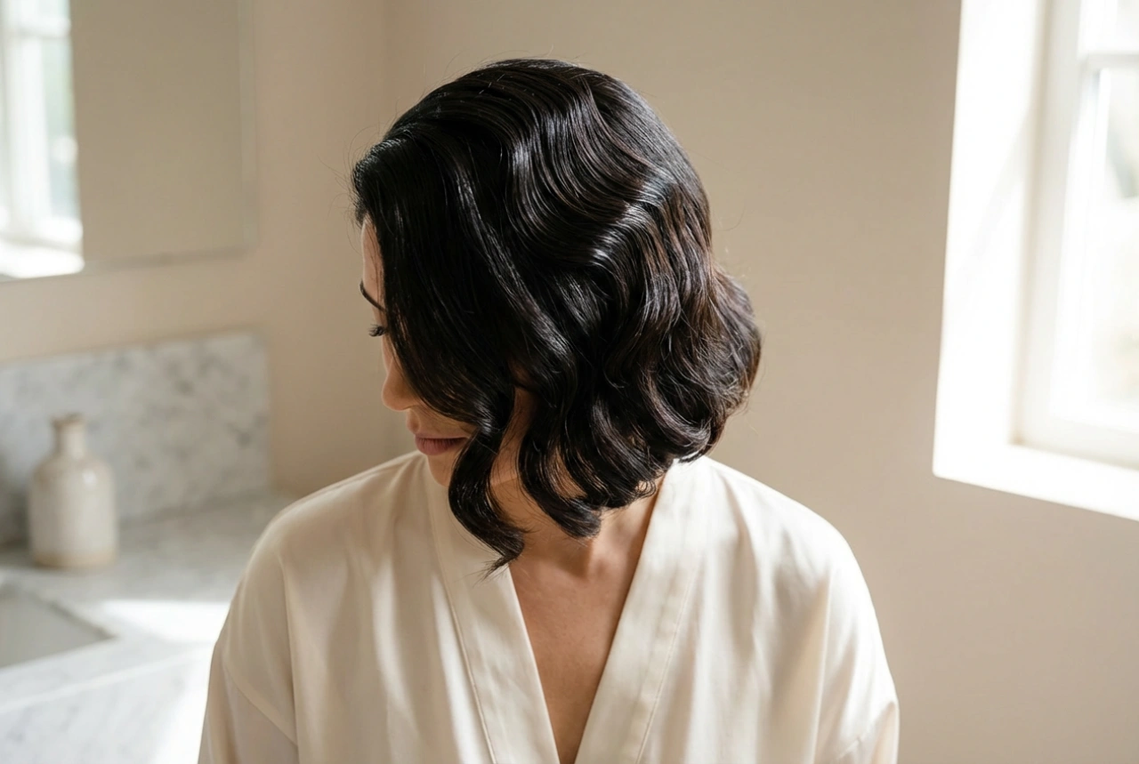 Frisuren der 20er Jahre: Wasserwellen, S-Wellen und der Faux Bob Schritt für Schritt