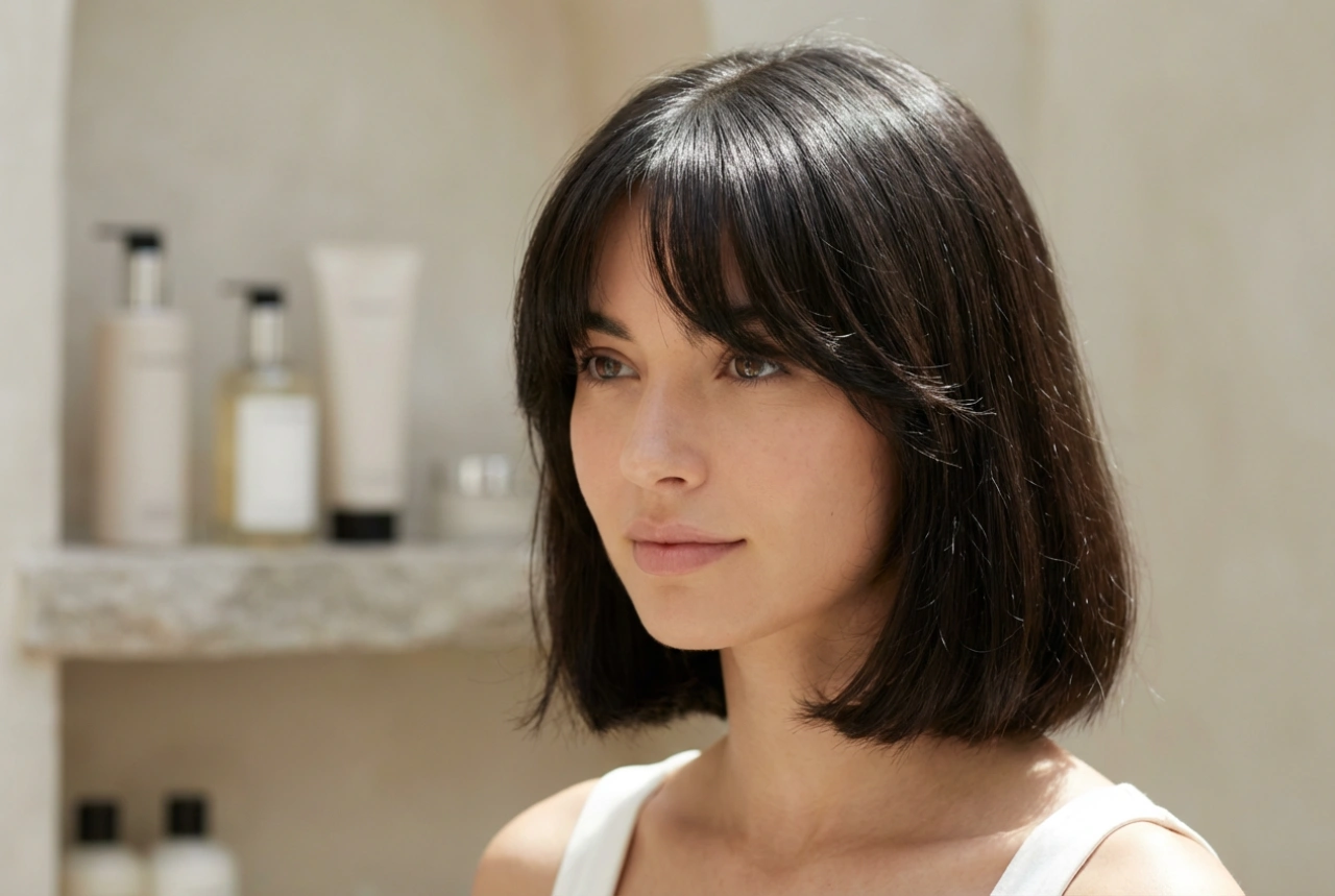 Curtain Bangs bei kurzem Haar: Schnitt, Styling und Pflege