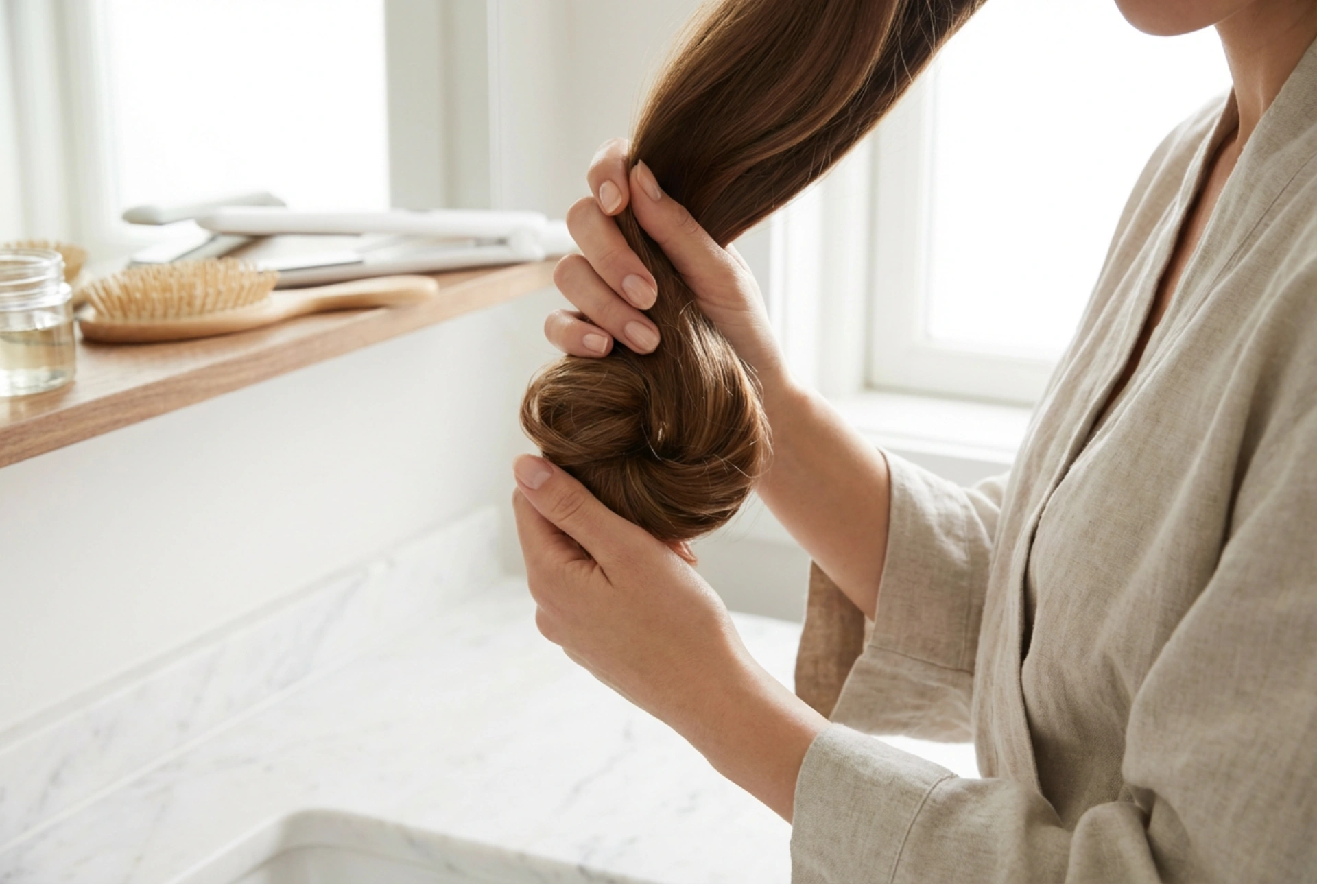 Lange Frisuren ohne Geheimnisse: Einfache Styling-Methoden für zu Hause