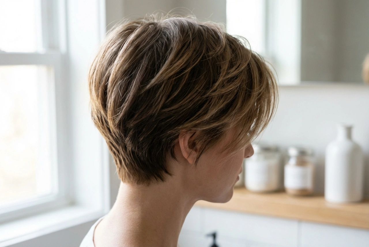 Styling-Geheimnisse für Kurzhaarfrisuren: Volumen, Textur und das perfekte Finish