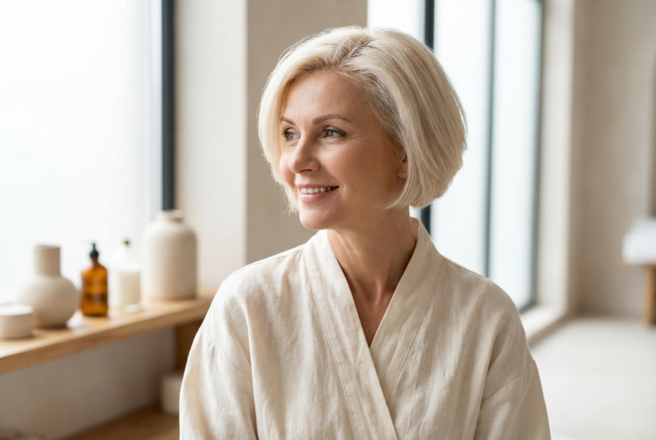Die Bob-Frisur für Frauen ab 50: Verjüngender Schnitt und Styling Schritt für Schritt