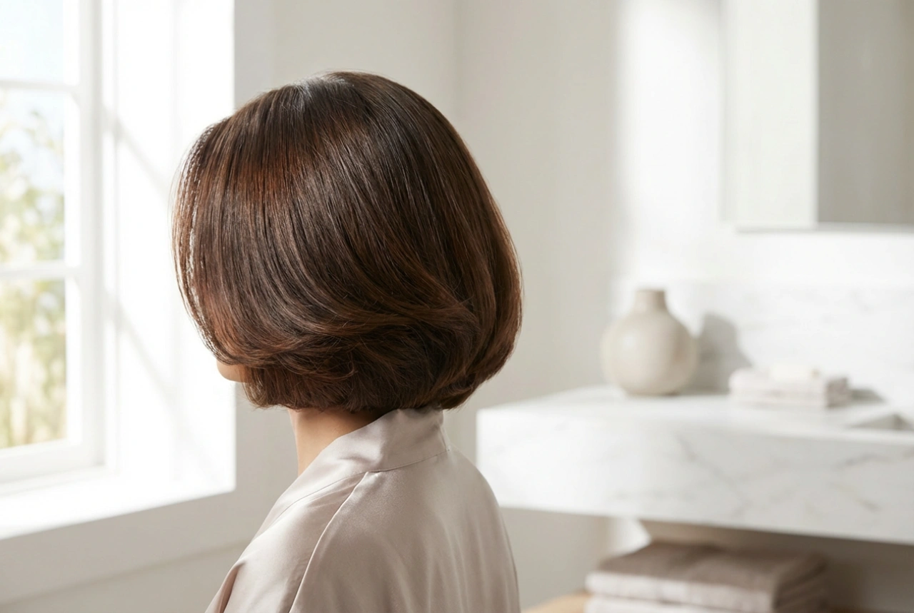 Kurzer Bob, große Wirkung: einfache Tricks für Styling und Volumen