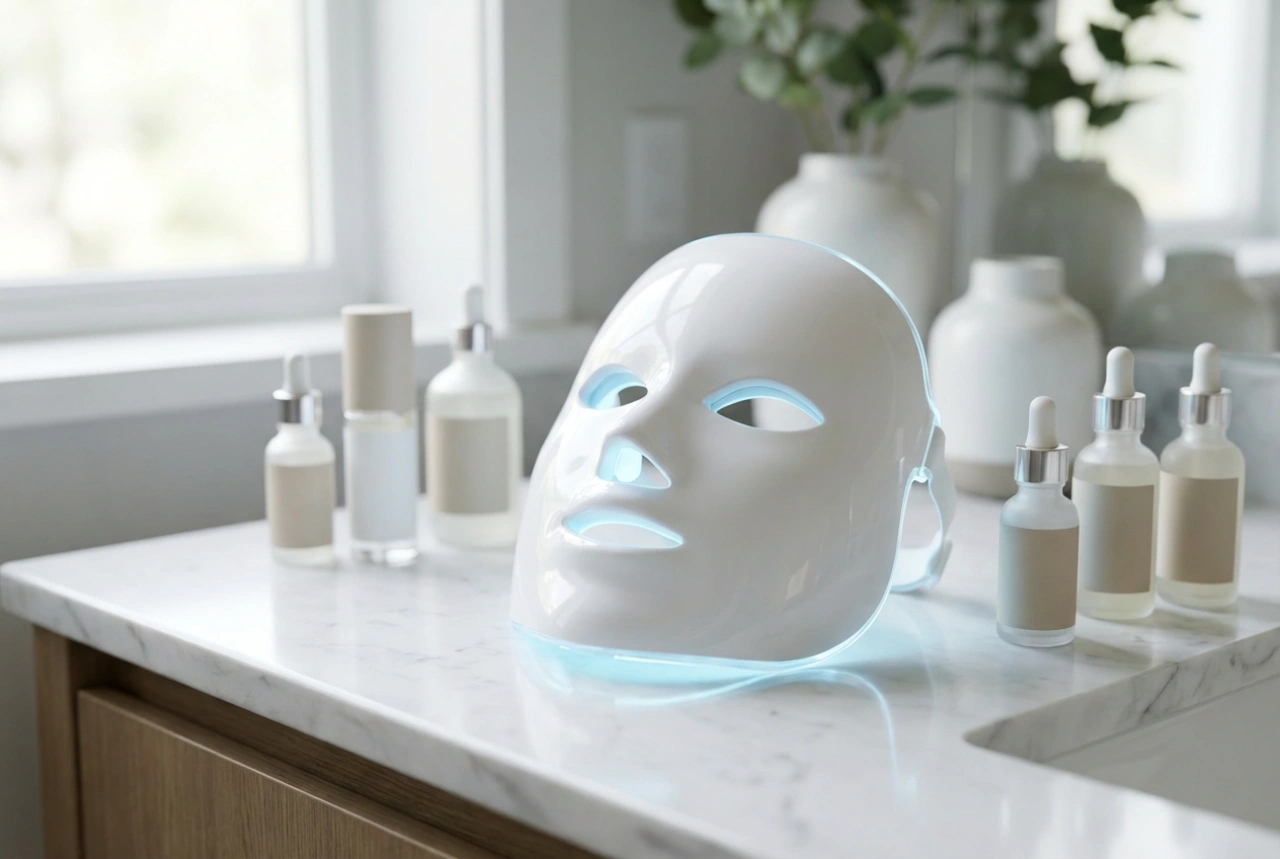 LED-Gesichtsmaske: Sichere Integration in die Routine, Anwendungszeit und Hautpflege