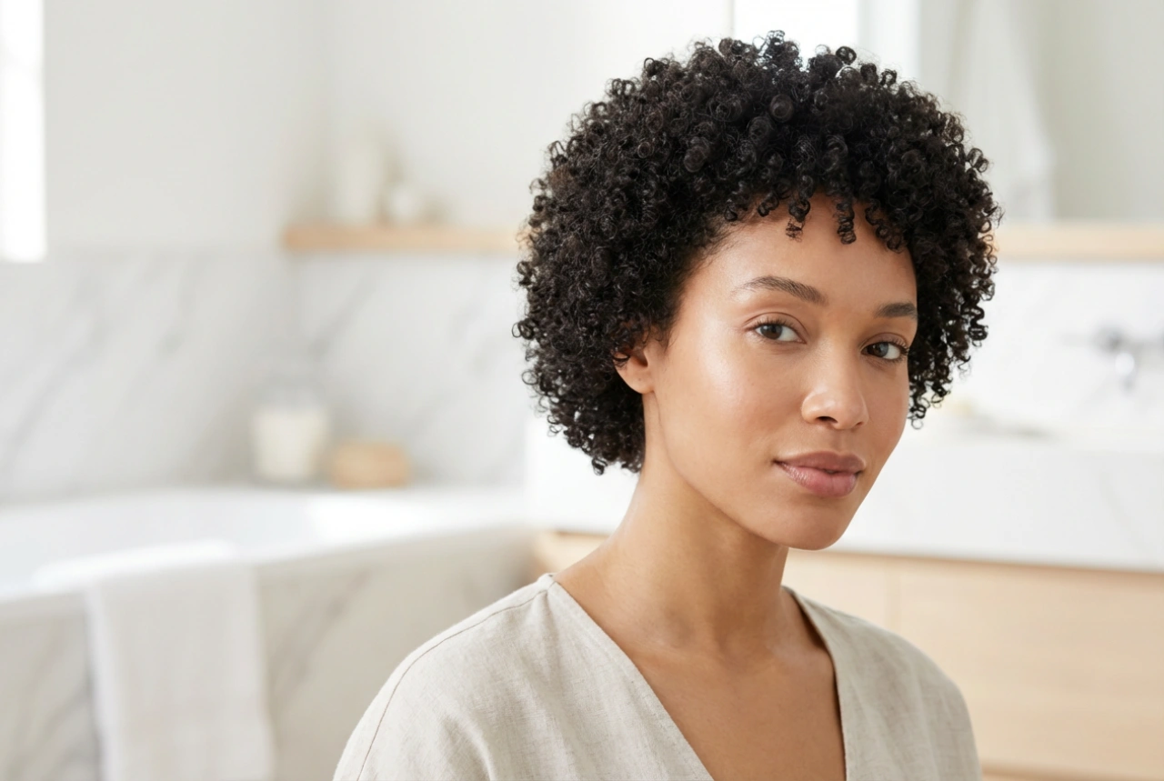 Naturlocken: Frizz-freie Frisuren für kurzes Haar