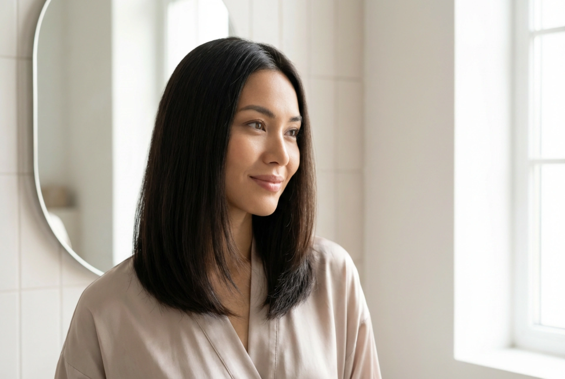 Faux Bob für langes Haar: Die Bob-Frisur ganz ohne Schneiden