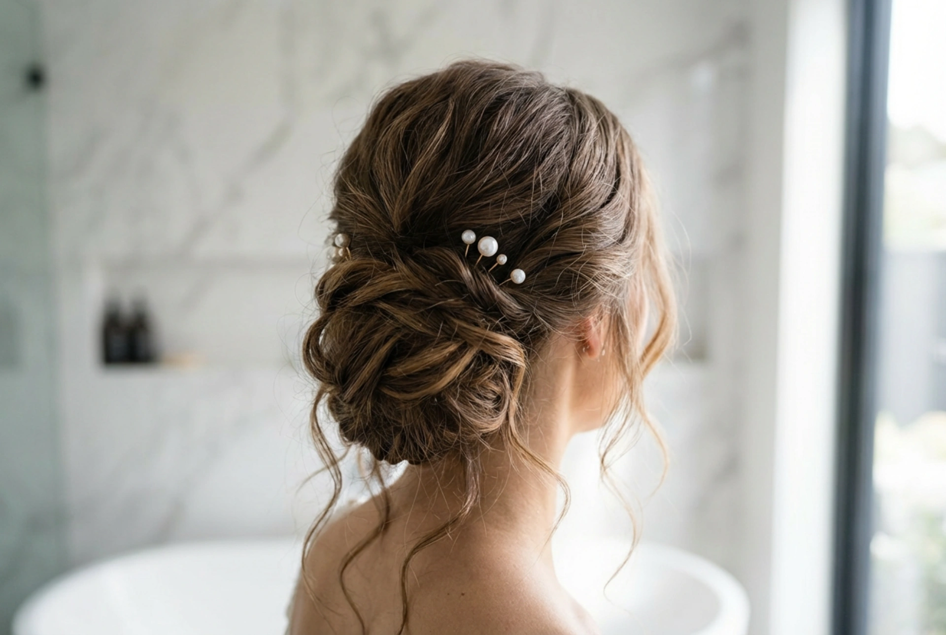 Romantische Wellen und Hochsteckfrisuren: Die perfekte Brautfrisur für langes Haar