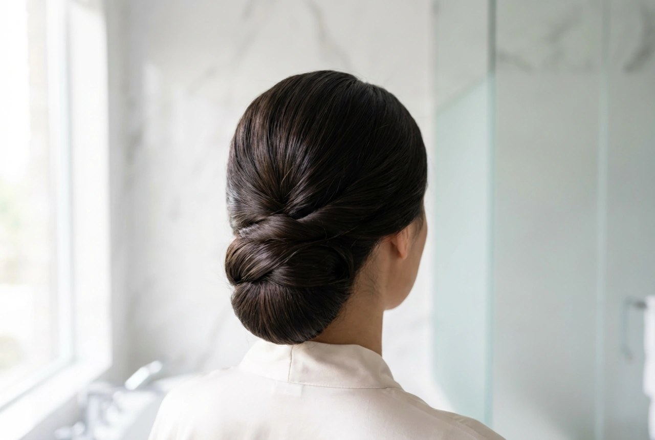 Der klassische Dutt für den großen Auftritt: Dutt-Frisur für die Hochzeit Schritt für Schritt