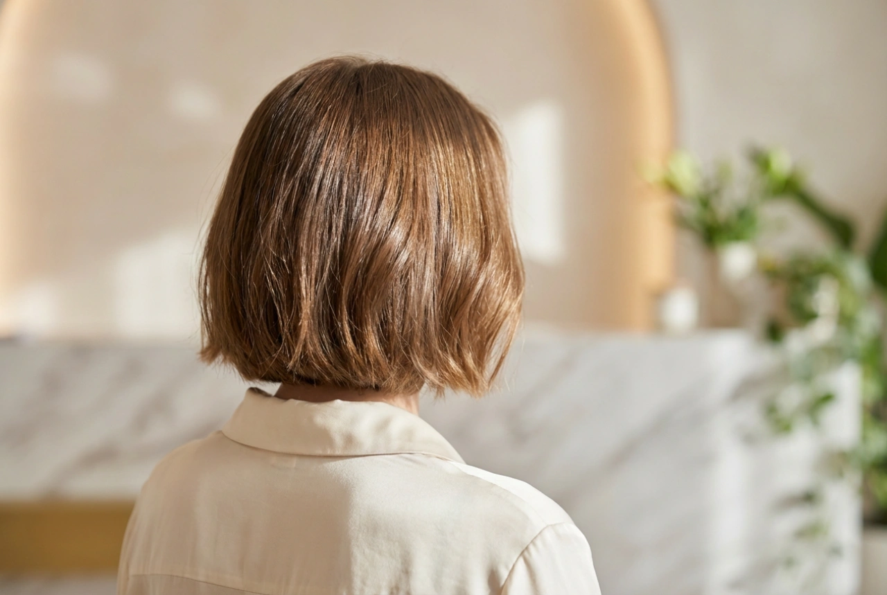 Die Kraft der Textur: Festliche Kurzhaarfrisuren mit edlem Glanz