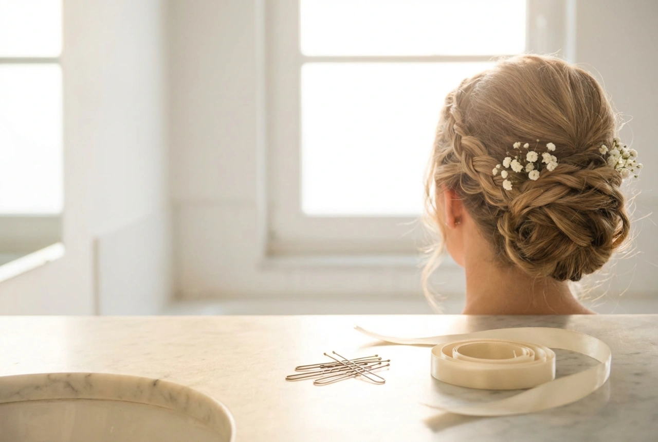 Brautfrisur zu Hause: Vorbereitung, Styling und Haltbarkeit