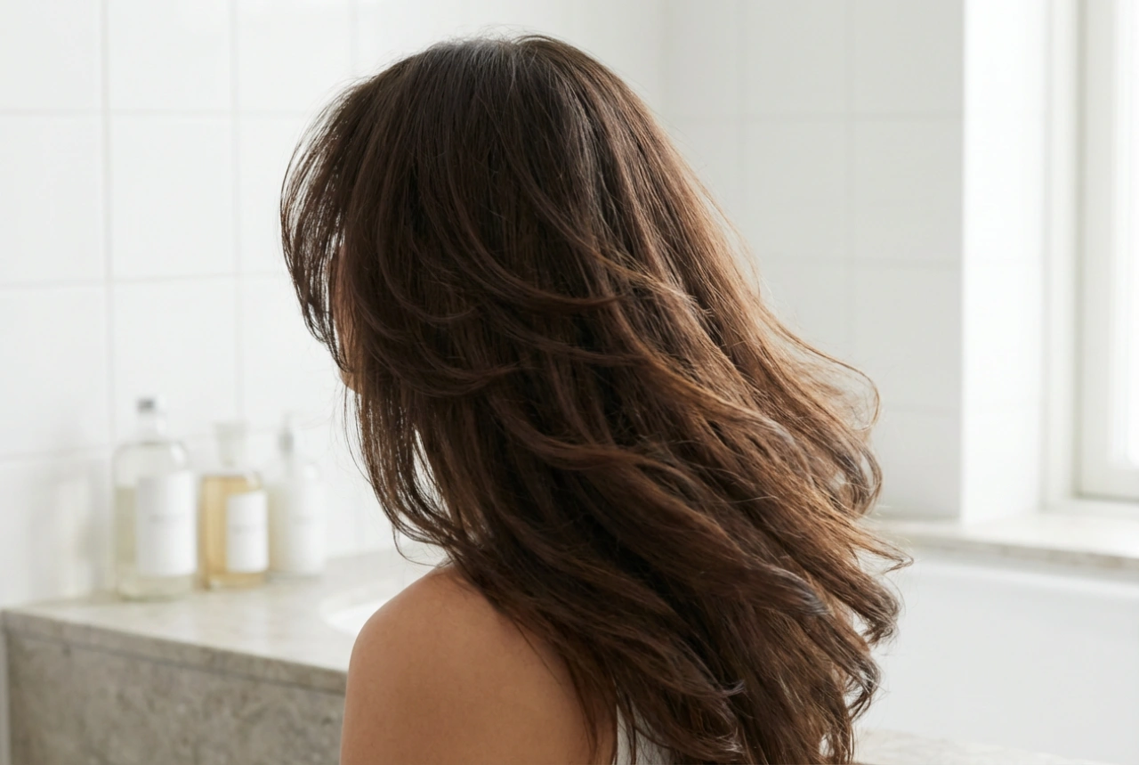 Fransenhaarschnitt für langes Haar: Wie Sie Stufen und Volumen perfekt betonen