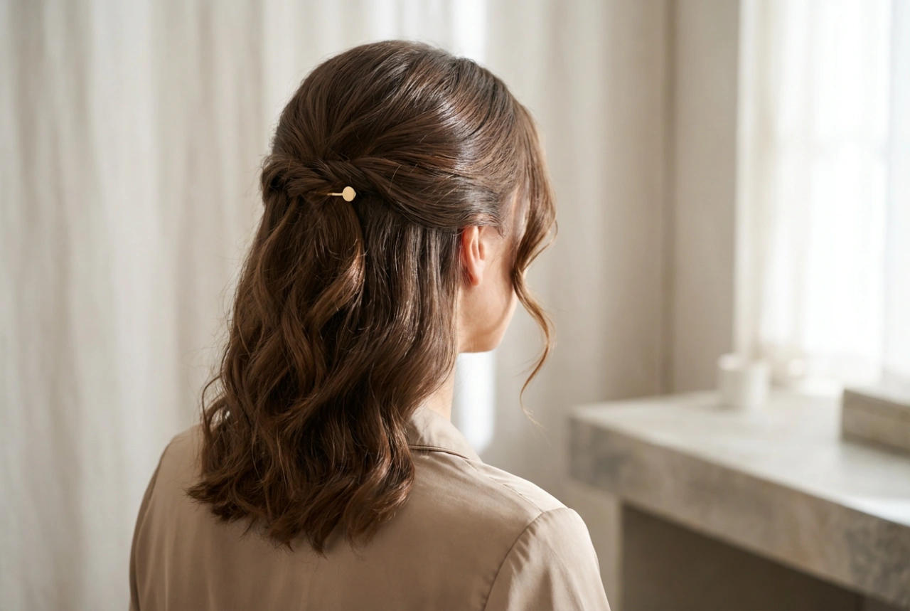 Frisuren für mittellanges Haar: Wellen, Half-Updos und elegante Dutts