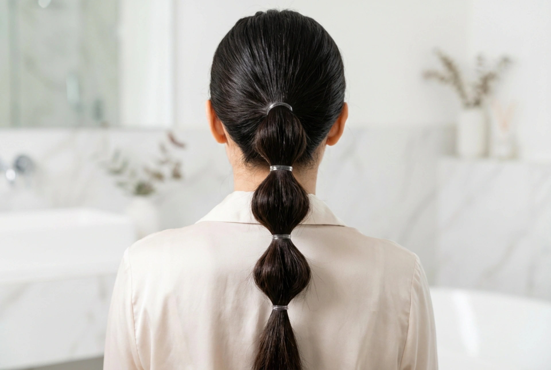 Pferdeschwanz-Frisuren: Bubble Pony, doppelter Pferdeschwanz und clevere Tricks