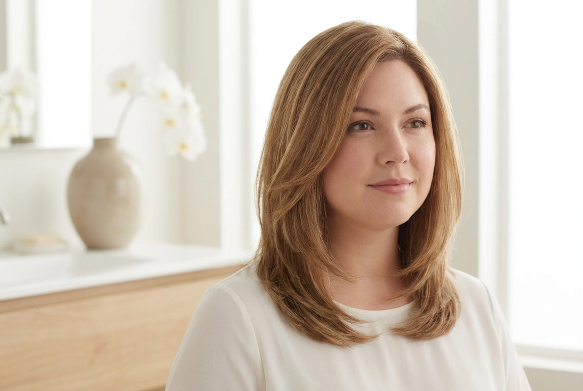 Harmonie der Gesichtszüge: Frisuren für runde Gesichter und feines Haar
