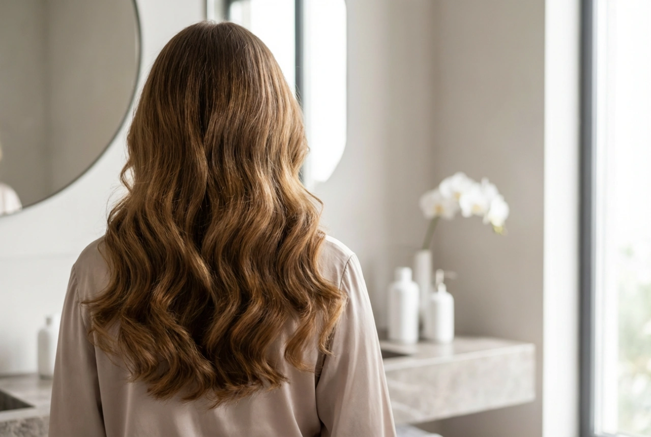 Frisuren für langes Haar ab 50: elegante Fülle und verjüngende Tricks