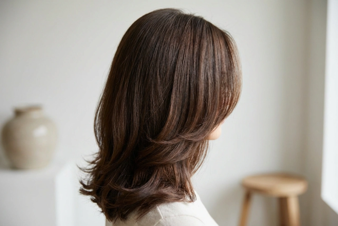 Stufenhaarschnitte: Styling von Ebenen, Volumen und Glättung
