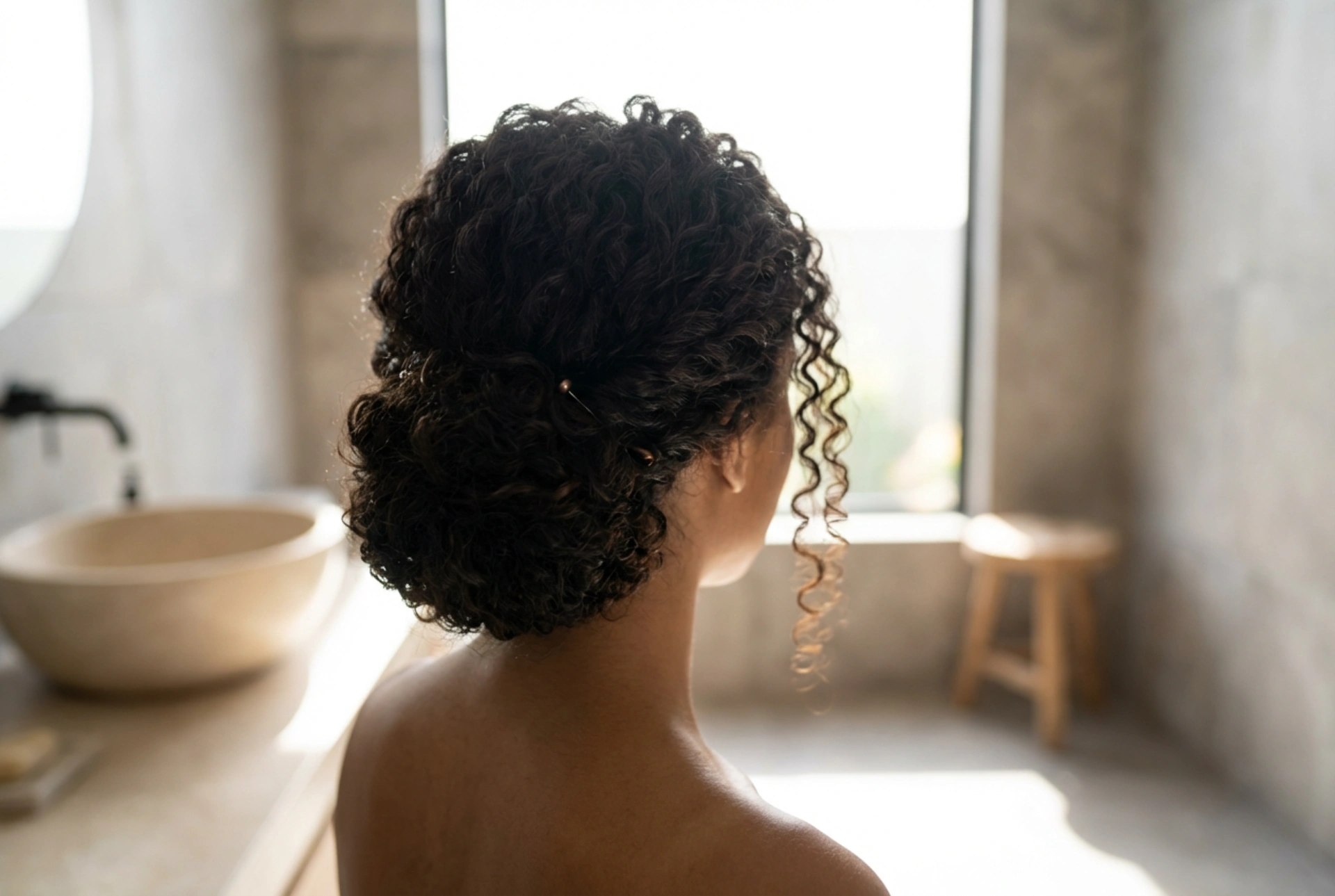 Hochsteckfrisuren für lockiges Haar: So stylen Sie Locken, ohne ihre Sprungkraft zu verlieren