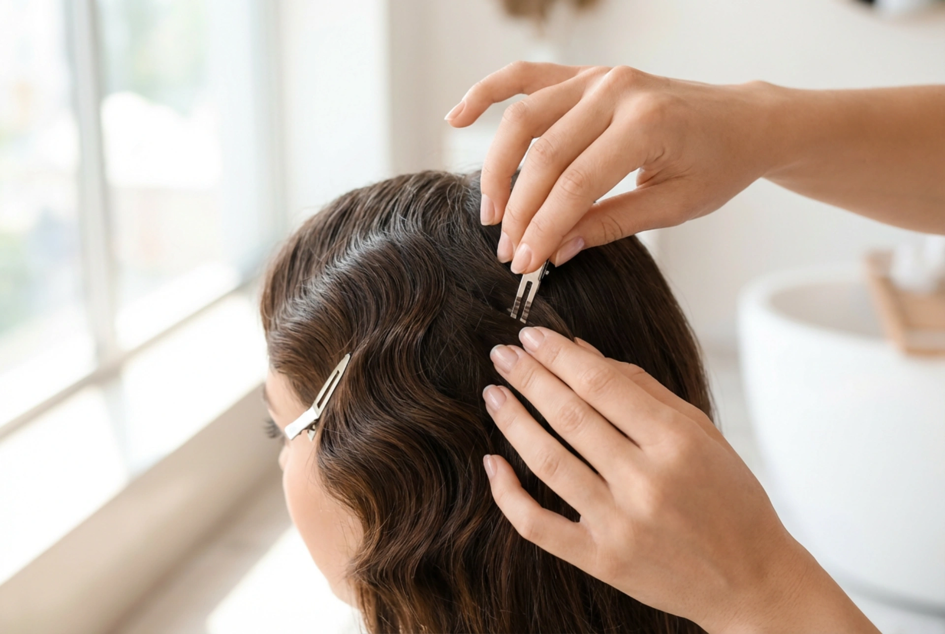 20er Jahre Frisuren für langes Haar: Fingerwellen Schritt für Schritt selber machen