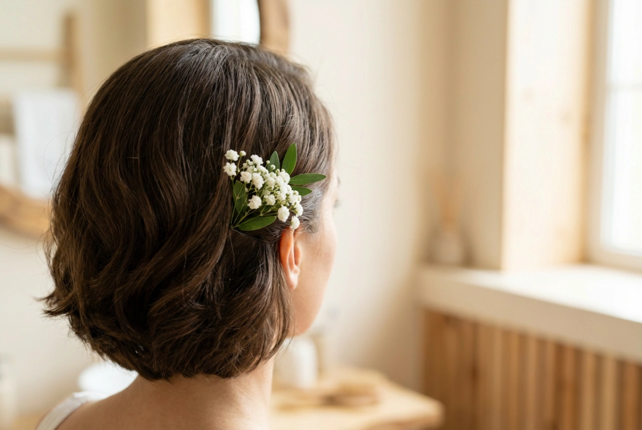 Kommunionsfrisuren für kurzes Haar: Elegant, schnell und haltbar