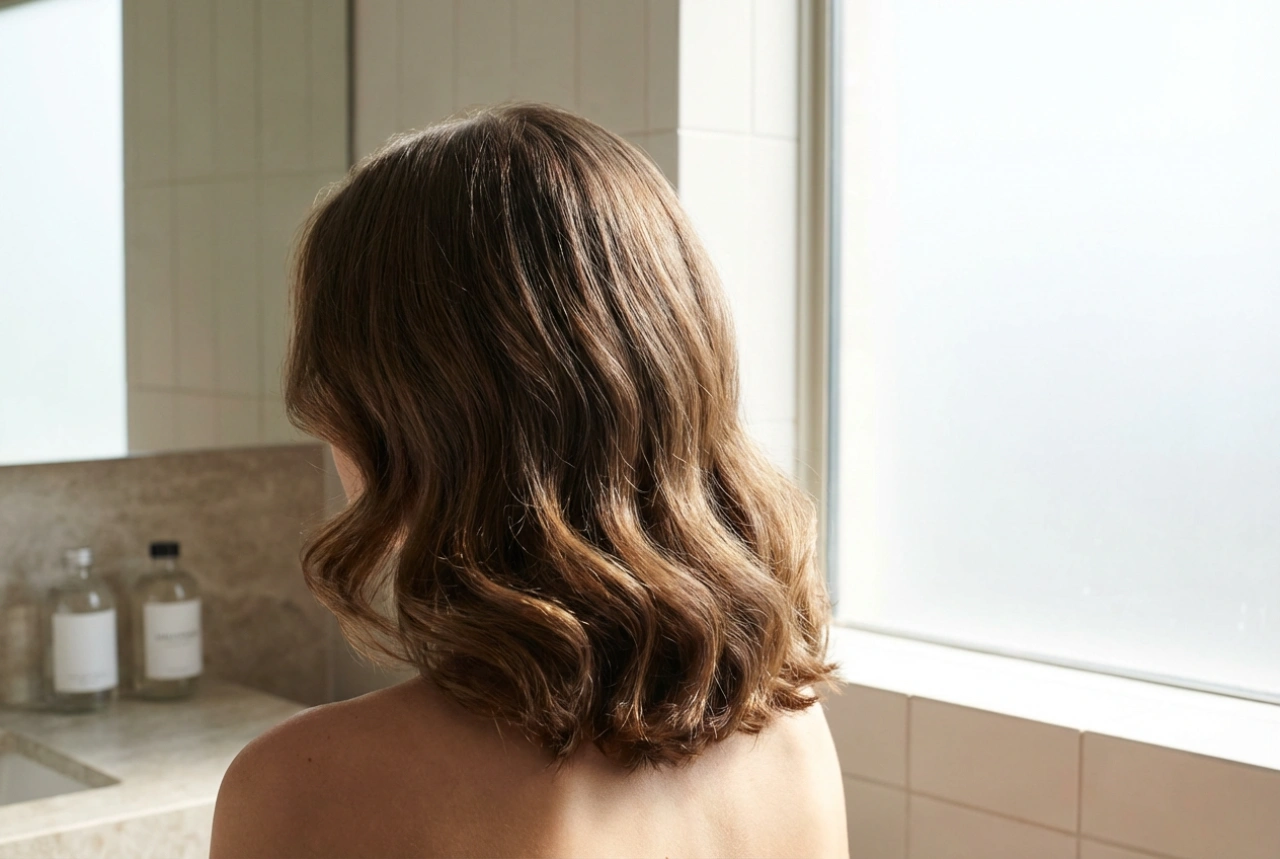 Für halblanges Haar: Frisuren und Stylings, die Volumen verleihen