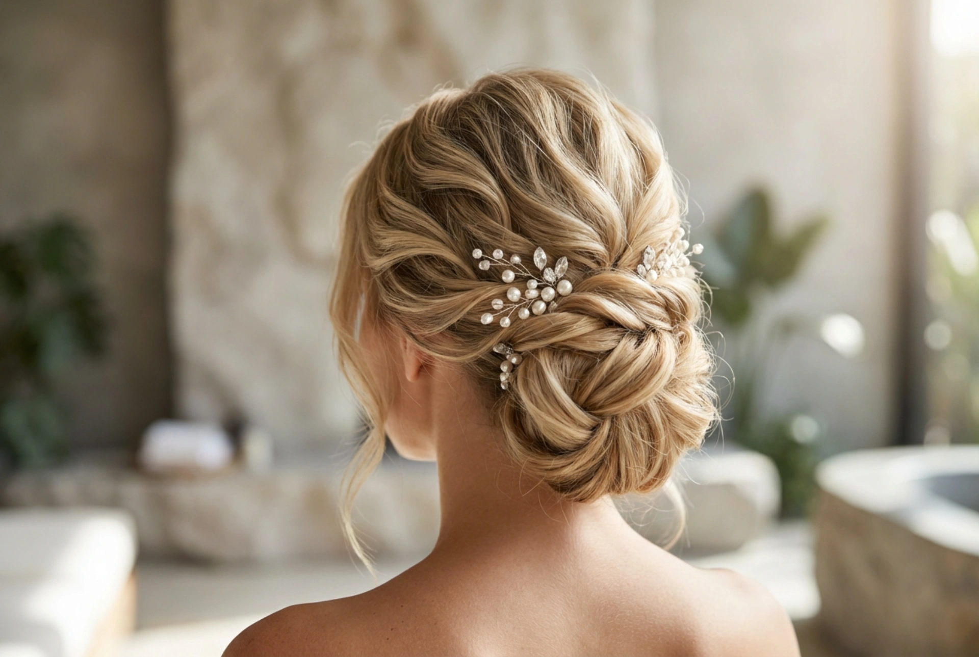 Hochgesteckte Locken für eine Hochzeit: Elegante Frisuren Schritt für Schritt
