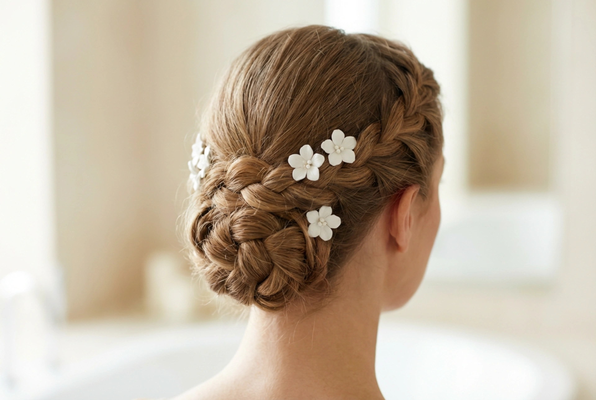 Flechtfrisuren für die Hochzeit: Elegante Stylings für mittellanges Haar Schritt für Schritt