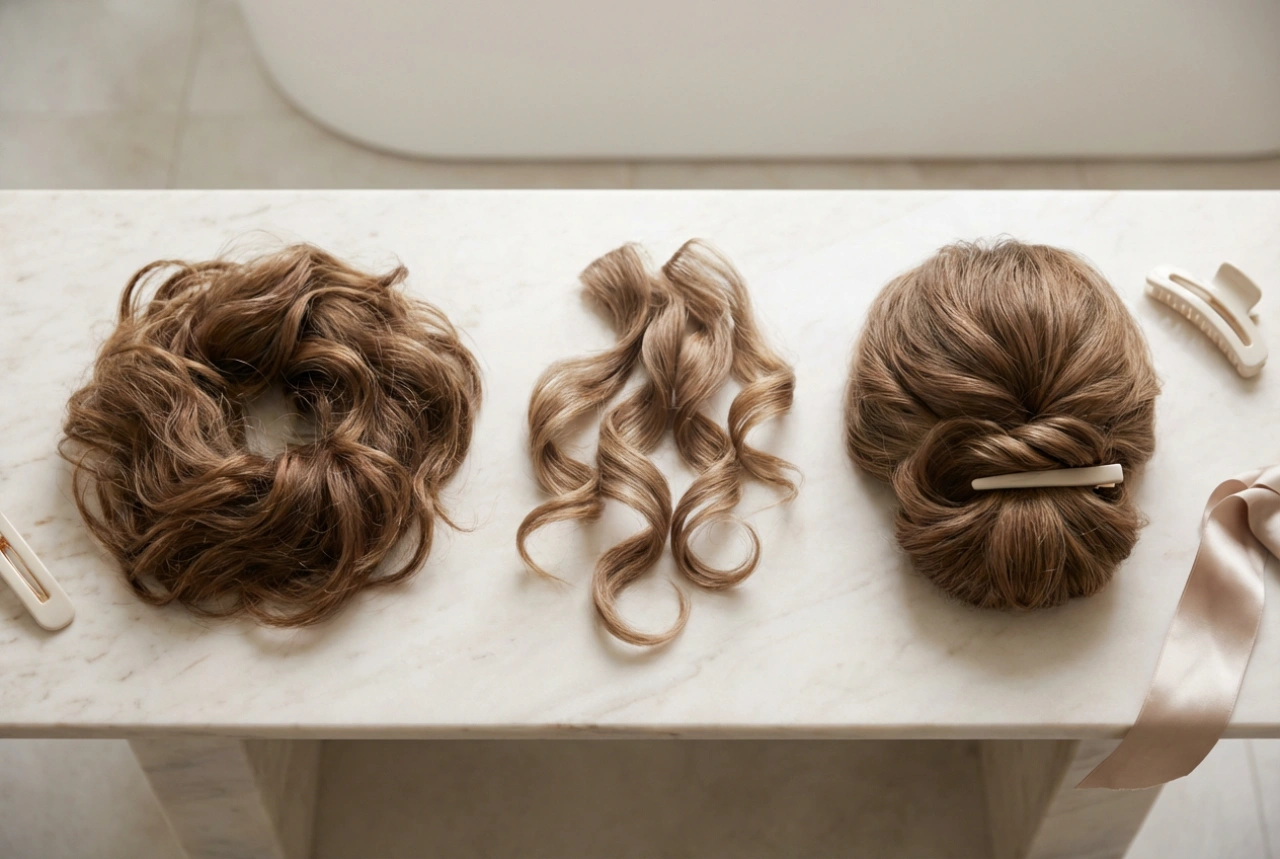 Vielseitige Frisuren für schulterlanges Haar: von Locken bis Hochsteckfrisuren