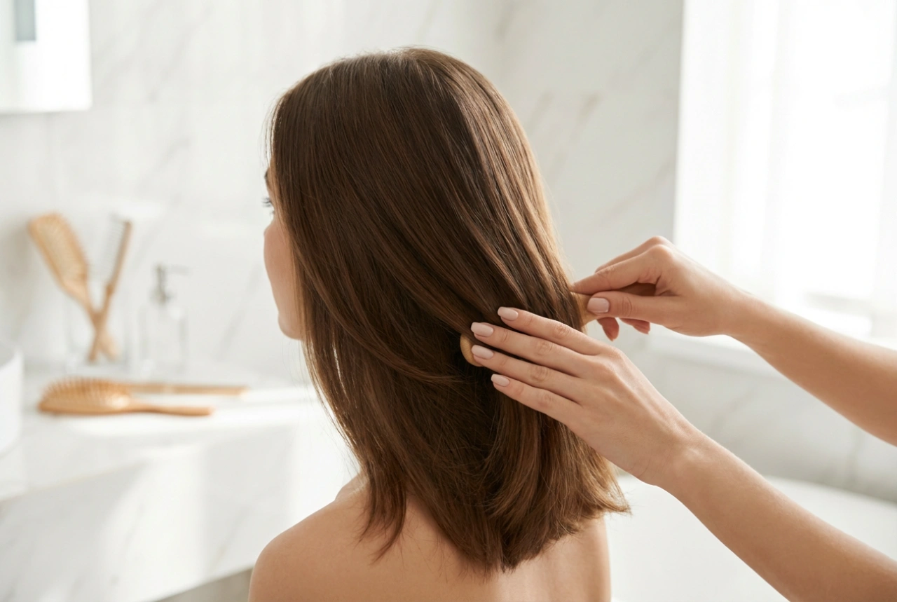 Frisuren für mittellanges Haar: einfache Stylingmethoden