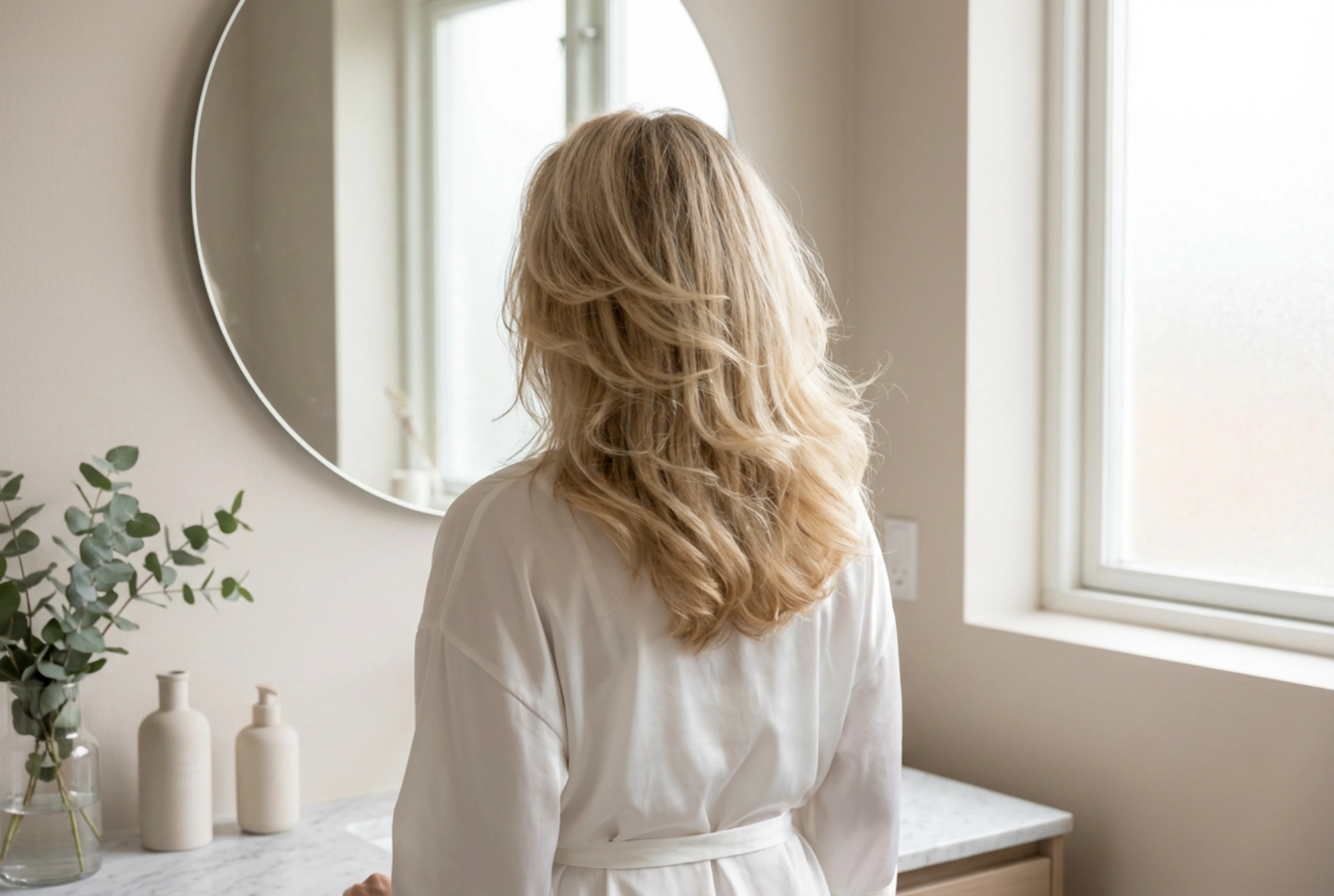 Gestuftes mittellanges Haar: Frisuren für mehr Volumen und Leichtigkeit