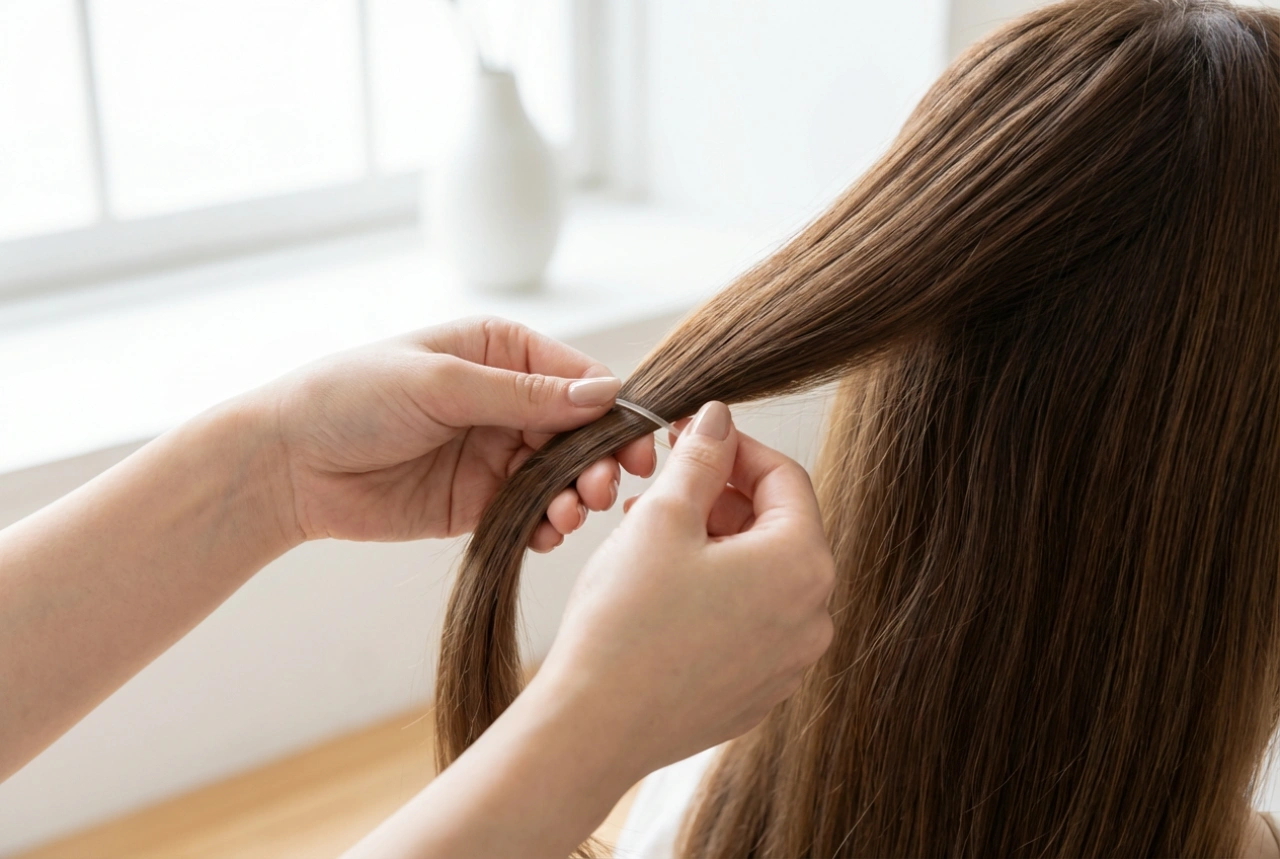 Frisuren mit Haargummis Schritt für Schritt: Von glatten Styles bis zu Zickzack-Mustern