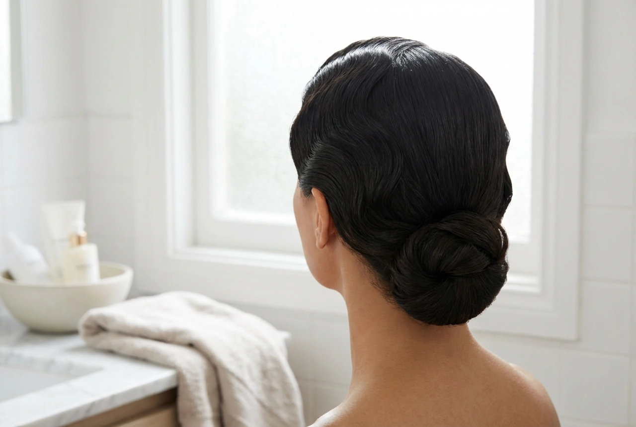 Frisuren der 20er Jahre stylen: Wasserwellen und elegante Dutts