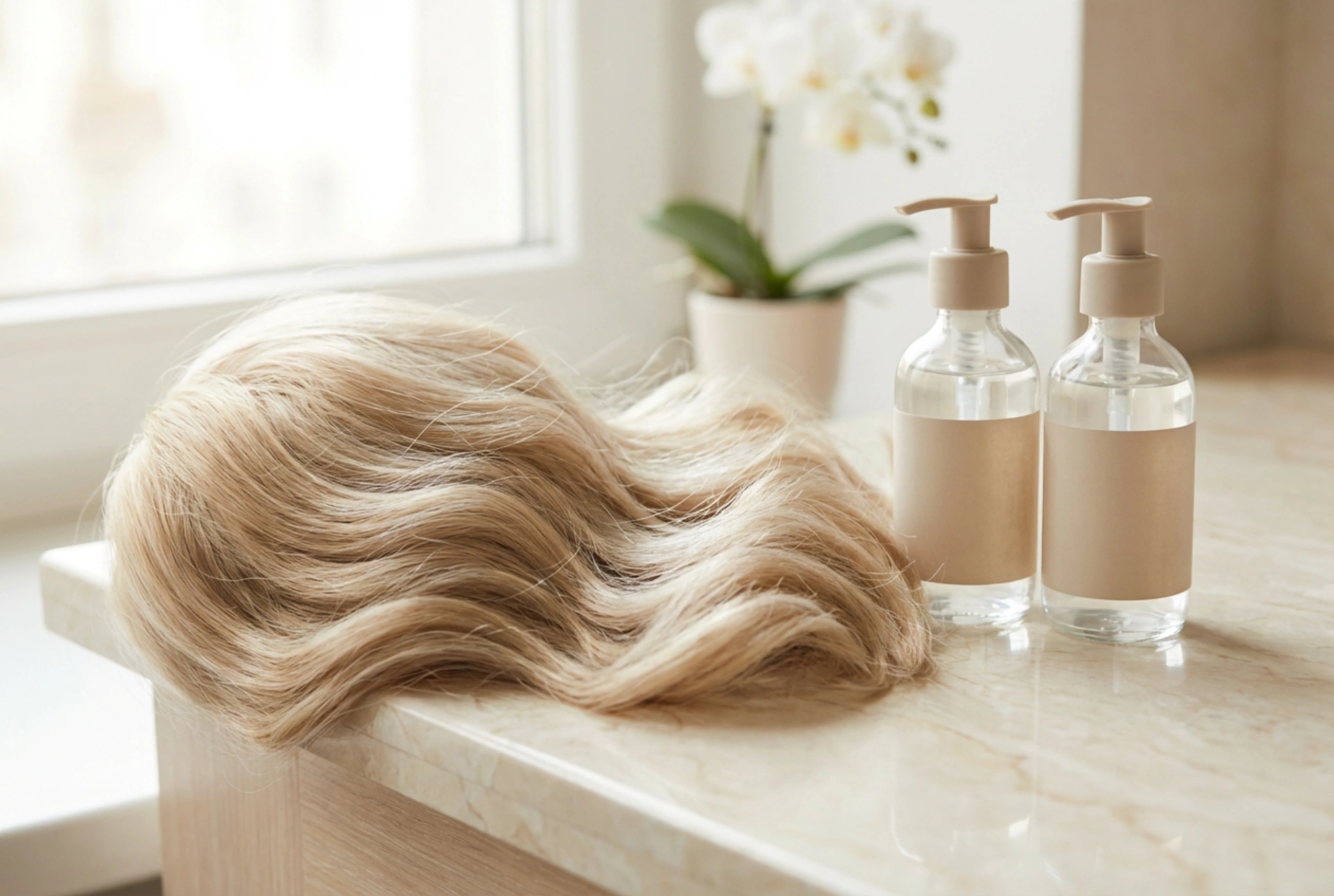 Frisuren aus Synthetikhaar: Hochsteckfrisuren, Wellen und die tägliche Pflege