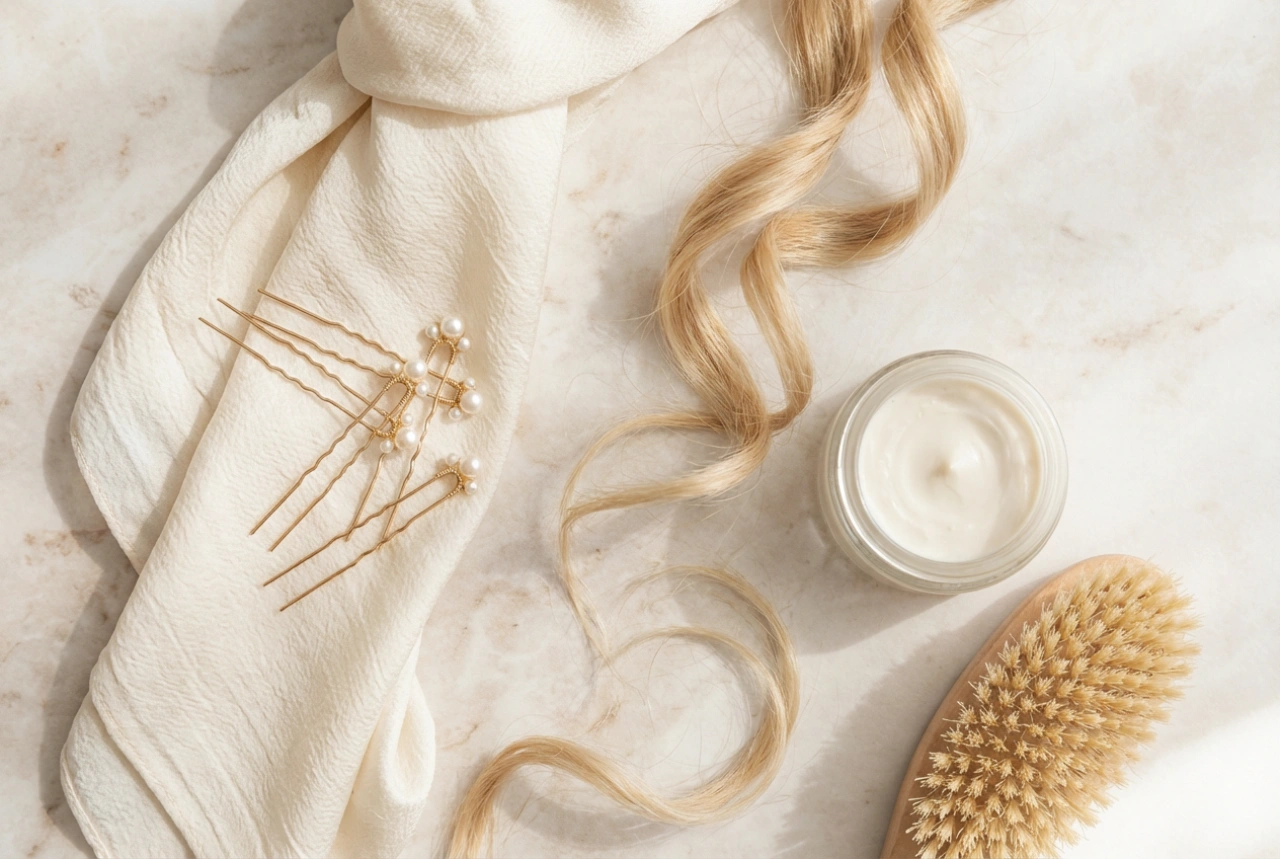 Hochzeitsfrisuren für kurzes Haar: Volumen, Textur, Accessoires