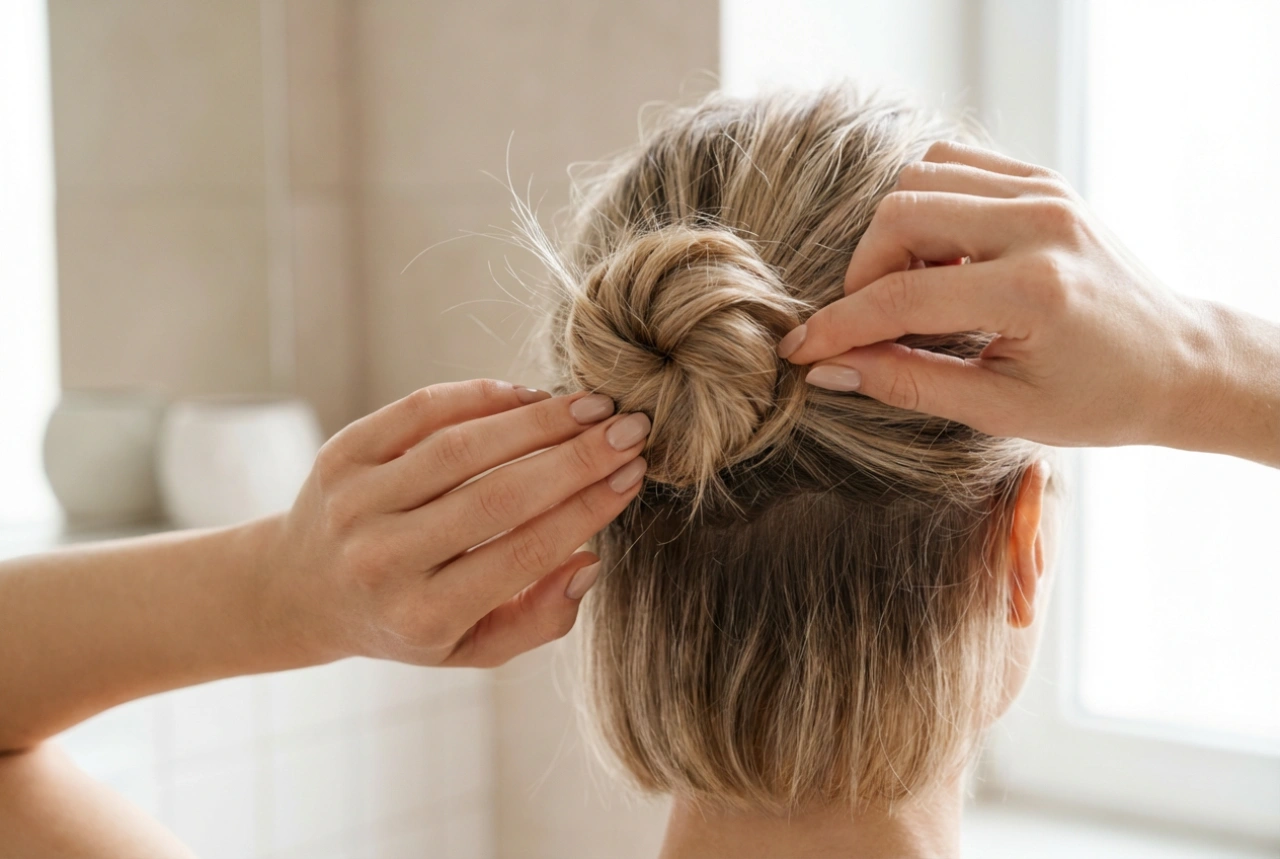 Dutt bei kurzen Haaren: Drei Techniken für verschiedene Längen und Dichten