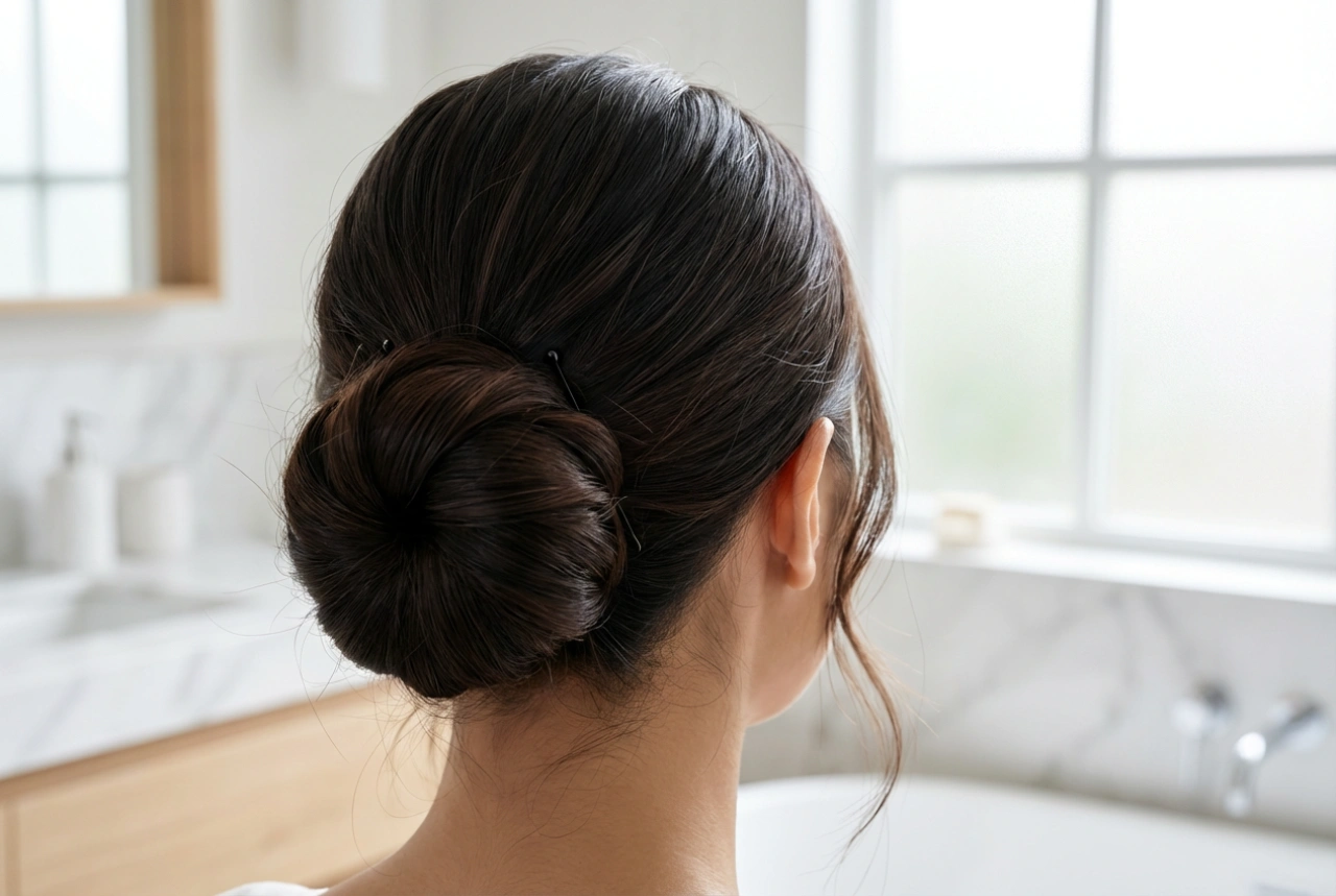 Wie man einen Hochzeits-Dutt für einen langanhaltenden, frischen Look stylt
