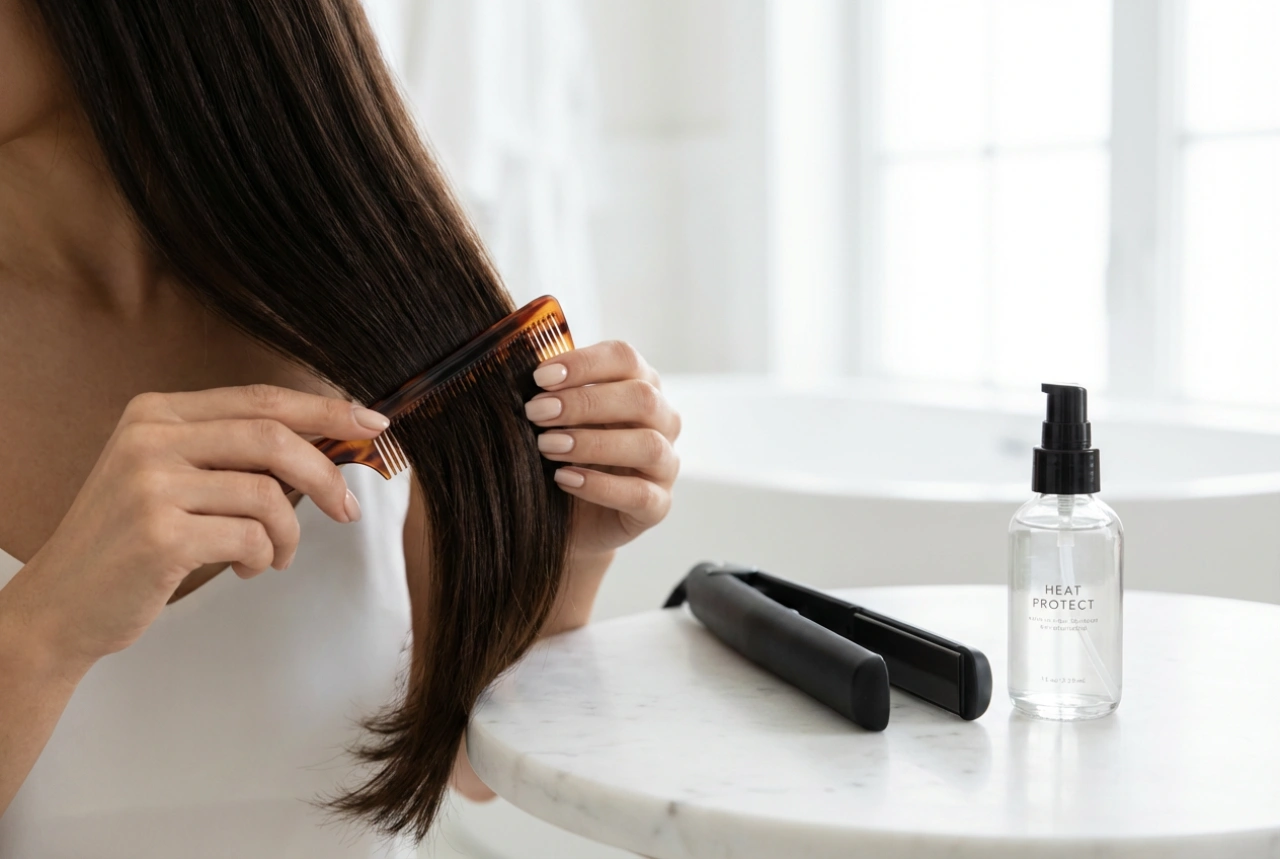 Glätteisen: Techniken, Abteilen und Hitzeschutz für perfekt gestyltes Haar