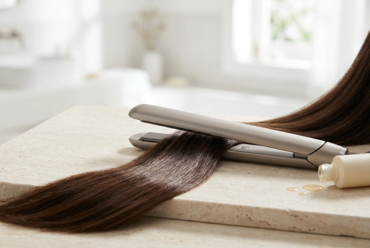Haarglätter: Platten, Temperaturen und der Weg zu glatten, glänzenden Strähnen