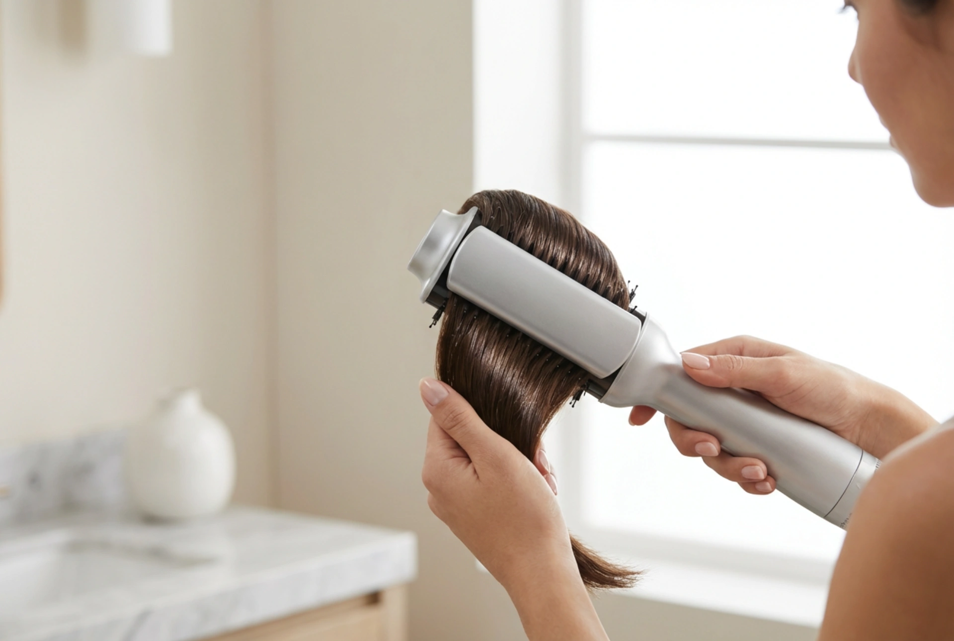 Warmluftbürsten: Welche wählen und wie man das Haar Schritt für Schritt stylt