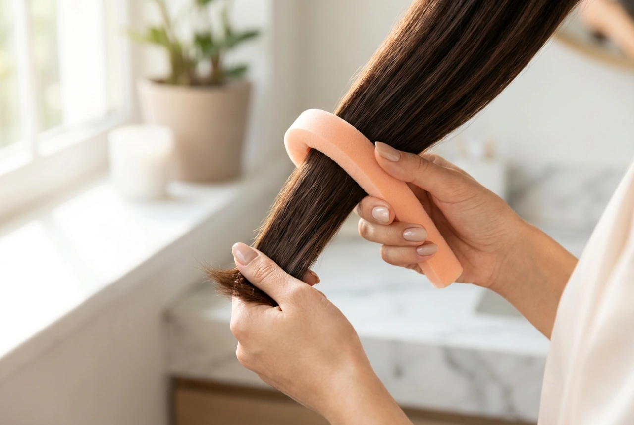 Lockenband ohne Frizz: Richtig eindrehen, fixieren und sanft lösen