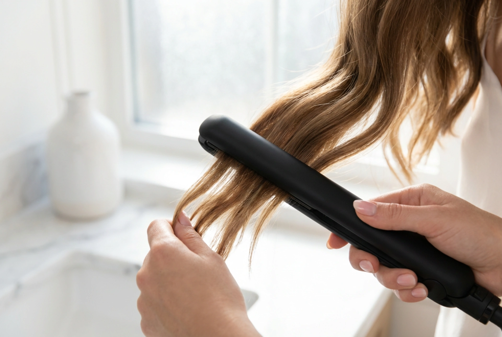 Glätteisen mit Keratin: Was bringt die Beschichtung und wie man das Haar schonend stylt