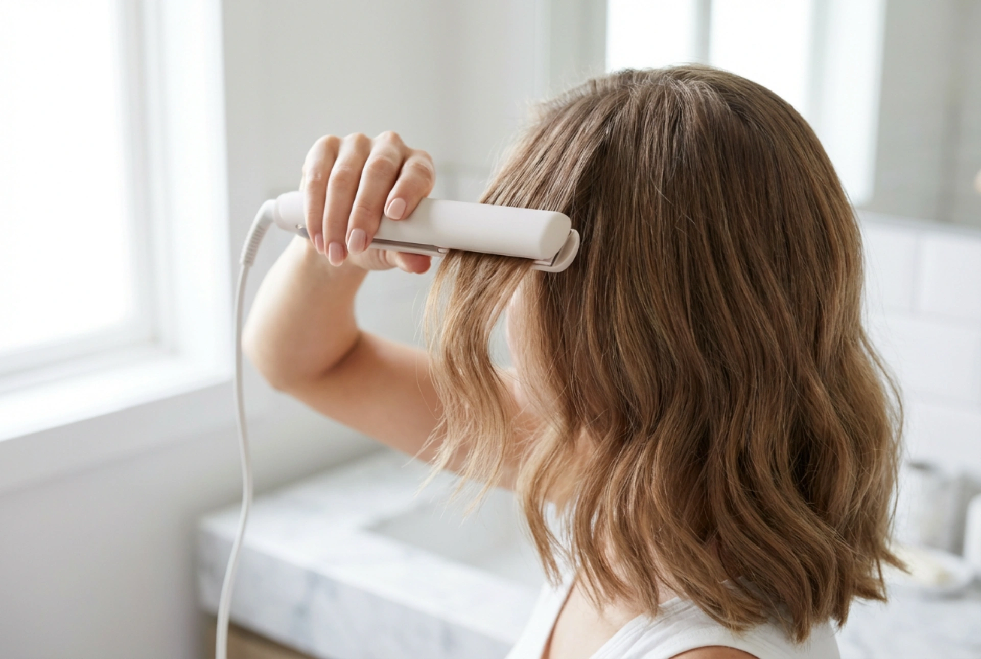Mini-Kreppeisen für die Haare: Ansatzvolumen und sanfte Textur im Alltag