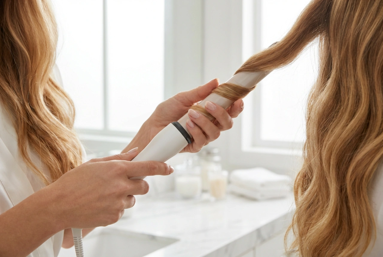 Lockenstab für langes Haar: Der richtige Durchmesser, Technik und Halt