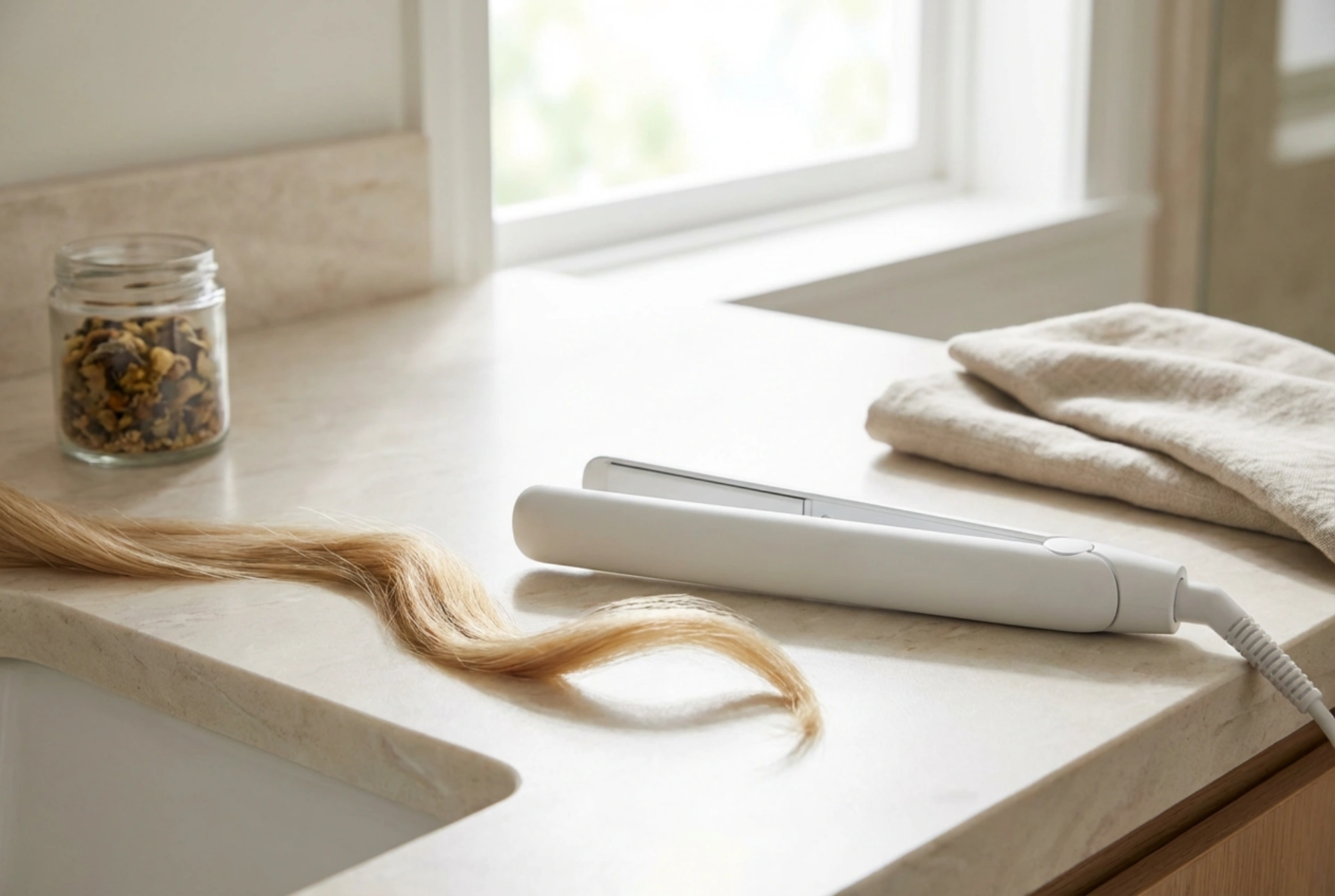Mini-Kreppeisen zum Anheben der Haare am Ansatz: Schnelles Volumen